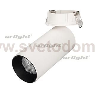 Светильник SP-POLO-BUILT-R65-8W Warm3000 (WH-BK, 40 deg) (Arlight, IP20 Металл, 5 лет) Arlight 27255