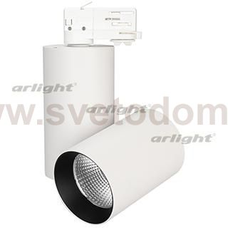 Светильник SP-POLO-TRACK-TURN-R85-15W White5000 (WH-BK, 40 deg) Arlight 27443