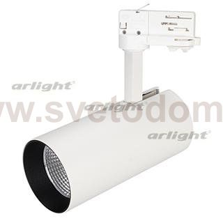 Светильник SP-POLO-TRACK-LEG-R85-15W Warm3000 (WH-BK, 40 deg) Arlight 27455