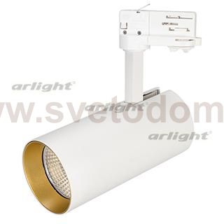 Светильник SP-POLO-TRACK-LEG-R85-15W Warm3000 (WH-GD, 40 deg) Arlight 27457