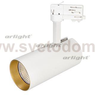 Светильник SP-POLO-TRACK-LEG-R85-15W White5000 (WH-GD, 40 deg) Arlight 27463