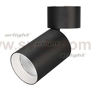 Светильник SP-POLO-SURFACE-FLAP-R85-15W Warm3000 (BK-WH, 40 deg) Arlight 27549
