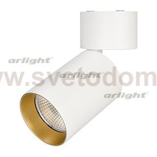 Светильник SP-POLO-SURFACE-FLAP-R85-15W White5000 (WH-GD, 40 deg) Arlight 27559