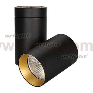 Светильник SP-POLO-SURFACE-TURN-R85-15W White5000 (BK-GD, 40 deg) Arlight 27574