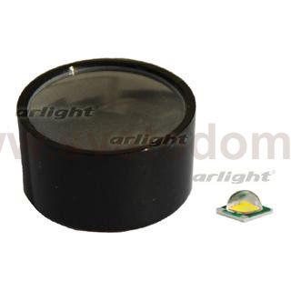 Линза 70DC3B (70°, Emitter, black) Arlight 27660
