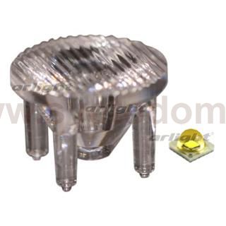 Линза 2050DN2 (20x50°, SMD, clear) Arlight 27668