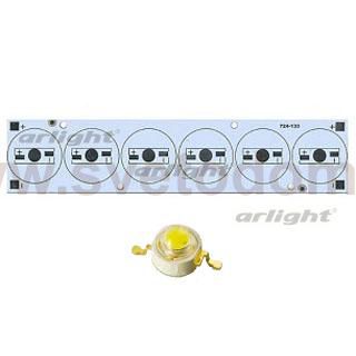 Плата 156x34-6Е-MONO Emitter (6x LED, 724-133) Arlight 27695