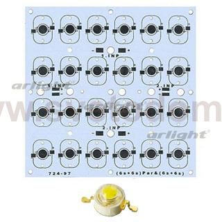 Плата 120x120-24E PARALLEL ([6S+6S]x2, 724-97) Arlight 27703