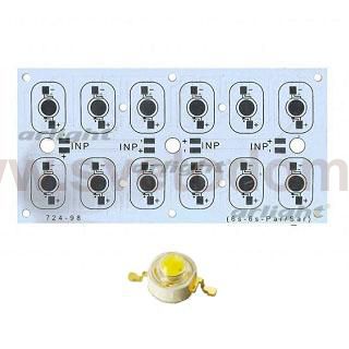 Плата 120x60-12E PARALLEL (6S-6S, 724-98) Arlight 27705