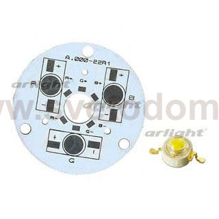 Плата D44-3E RGB Emitter (3x LED, A.000-22) Arlight 27724