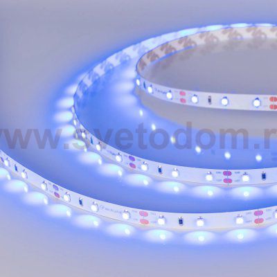 Лента RT 2-5000 12V Blue (3528, 300 LED, LUX) Arlight 10523