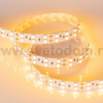 Лента RT 2-5000 24V Yellow 2x2 (5060, 600 LED, LUX) (Arlight, 28.8 Вт/м, IP20) Arlight 11263