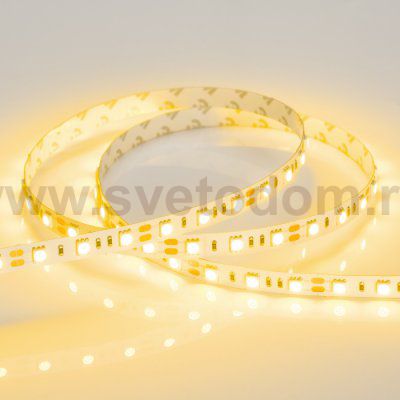 Лента RT 2-5000 12V Yellow 2x (5060, 300 LED, LUX) Arlight 12342