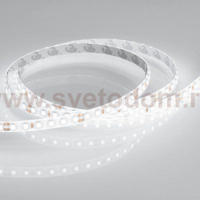 Лента RTW 2-5000SE 24V White 2x(3528, 600 LED, LUX) Arlight 14678