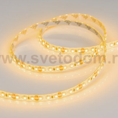 Лента RTW 2-5000SE 12V Yellow 2x (3528, 600 LED, LUX) Arlight 14883
