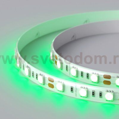 Лента RTW 2-5000SE 12V Green 2x (5060, 300 LED, LUX) Arlight 15434