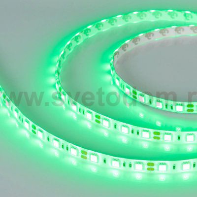 Лента RTW 2-5000SE 12V Green 2x (5060, 300 LED, LUX) Arlight 15434