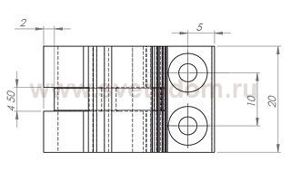 Настенный держатель Wall-arm для ALU-ROUND Arlight 15535