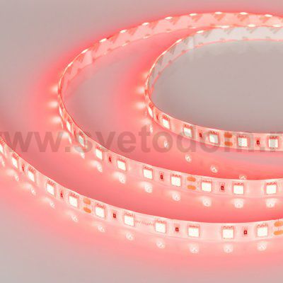 Лента RTW 2-5000SE 24V Red 2x (5060, 300 LED, LUX) Arlight 15597