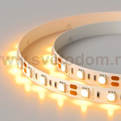 Лента RT 2-5000 12V Orange 2x (5060, 300 LED, LUX) Arlight 15972