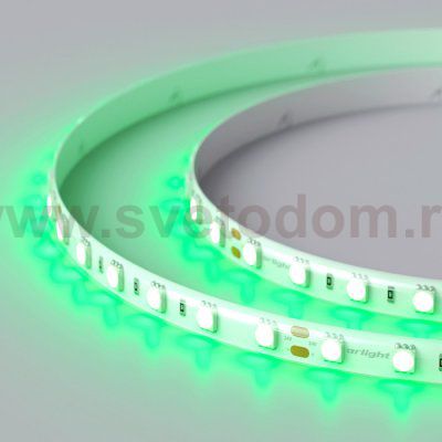 Лента RTW 2-5000SE 24V Green 2x (5060, 300 LED, LUX) (Arlight, 14.4 Вт/м, IP65) Arlight 16505
