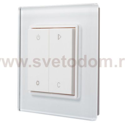 Панель Knob SR-2833RGB-RF-UP White (3V,RGBW,1зона) (Arlight, IP20 Пластик, 3 года) Arlight 17740