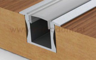 Профиль с экраном ALU-SLIM-H15-F-2000 ANOD+FROST Arlight 18243