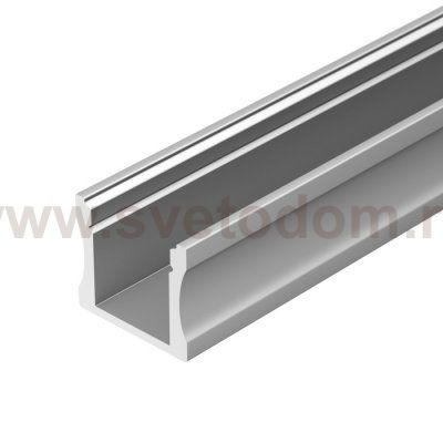 Профиль с экраном ALU-SLIM-H15-2000 ANOD+FROST Arlight 18246