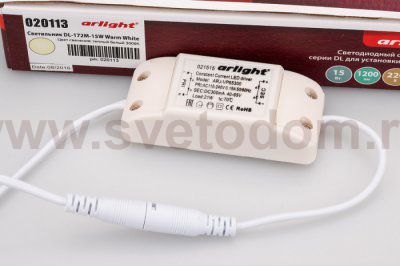 Светильник DL-172M-15W Warm White Arlight 20113
