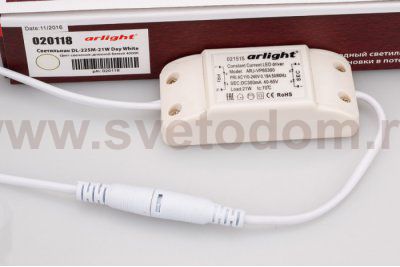 Светильник DL-225M-21W Day White Arlight 20118