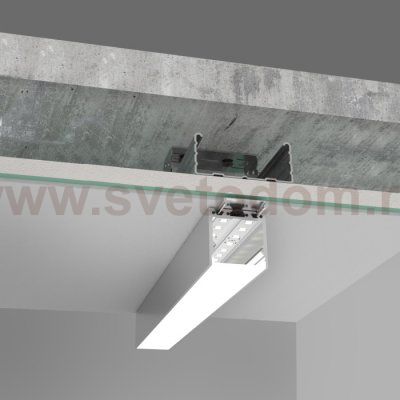 Профиль с экраном SL-LINE-3535-2500 ANOD+OPAL Arlight 20462