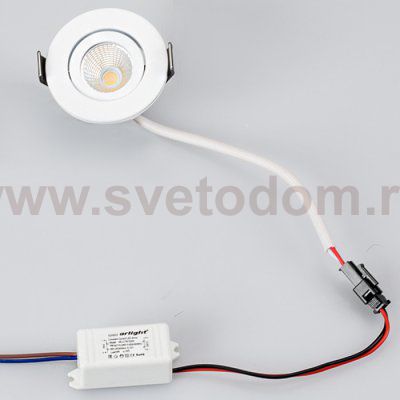 Светодиодный светильник LTM-R50WH 5W Day White 25deg Arlight 20755