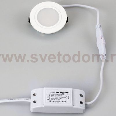 Светодиодный светильник LTM-R60WH-Frost 3W Day White 110deg Arlight 20761