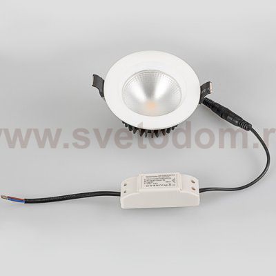 Светодиодный светильник LTD-105WH-FROST-9W Warm White 110deg Arlight 21067