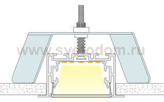 Держатель S2-LINIA69-F Set Arlight 21193