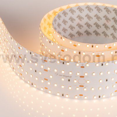 Лента S2-2500 24V Warm 3000K 59mm (2835, 420 LED/m, LUX) Arlight 21208