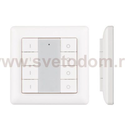 Панель Knob SR-KN9550K8-UP White (KNX, DIM) Arlight 21370
