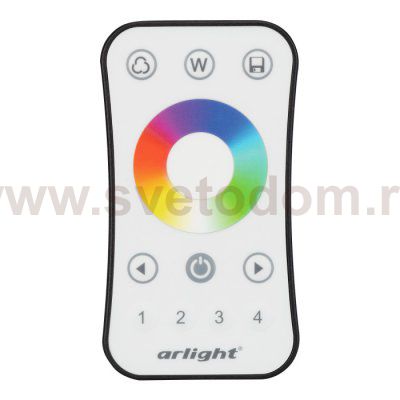 Пульт SMART-R15-RGBW (4 зоны, 2.4G) Arlight 22672