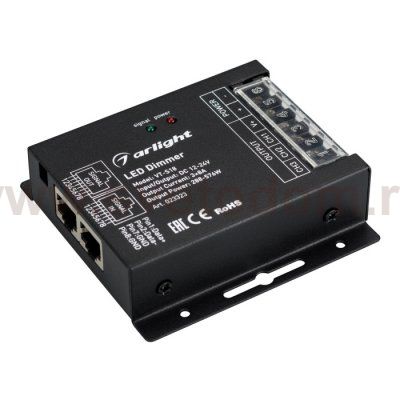 Диммер VT-S18-3x8A (12-24V, ПДУ Стик 12кн, RF) Arlight 23323