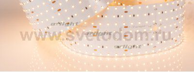 Лента S2-2500 24V Warm 2700K 85mm (2835, 560 LED/m, LUX) (Arlight, 40 Вт/м, IP20) Arlight 23409