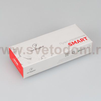 Пульт SMART-R28-RGBW Black (1 зона, 2.4G) Arlight 23479