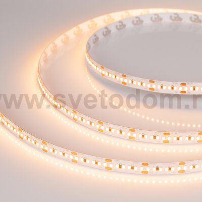 Лента MICROLED-5000 24V Warm3000 8mm (2216, 300 LED/m, LUX) Arlight 23559