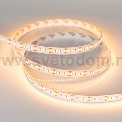 Лента MICROLED-5000HP 24V Warm3000 10mm (2216, 300 LED/m, LUX) Arlight 23590
