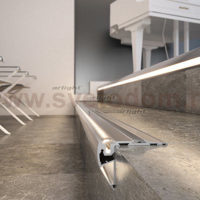 Профиль STEP-FRONT-2000 ANOD Arlight 23866