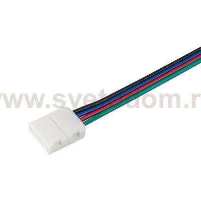 Коннектор выводной FIX-RGB-10mm-150mm-X1 (4-pin) Arlight 23952