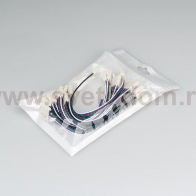 Коннектор выводной FIX-RGBW-12mm-150mm-X2 (5-pin) Arlight 23957