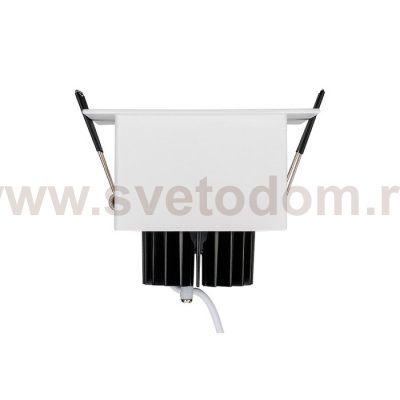 Светильник CL-KARDAN-S102x102-9W Day (WH-BK, 38 deg) Arlight 24125