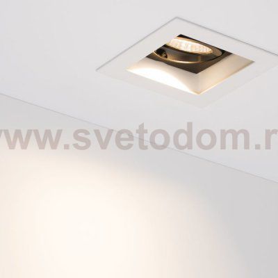 Светильник CL-KARDAN-S102x102-9W Warm (WH-BK, 38 deg) Arlight 24126