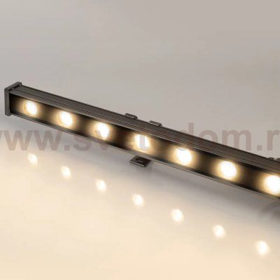 Светодиодный прожектор AR-LINE-1000S-18W-220V Warm (Grey, 30 deg) Arlight 24300