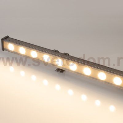 Светодиодный прожектор AR-LINE-1000M-24W-220V Warm (Grey, 30 deg) Arlight 24303